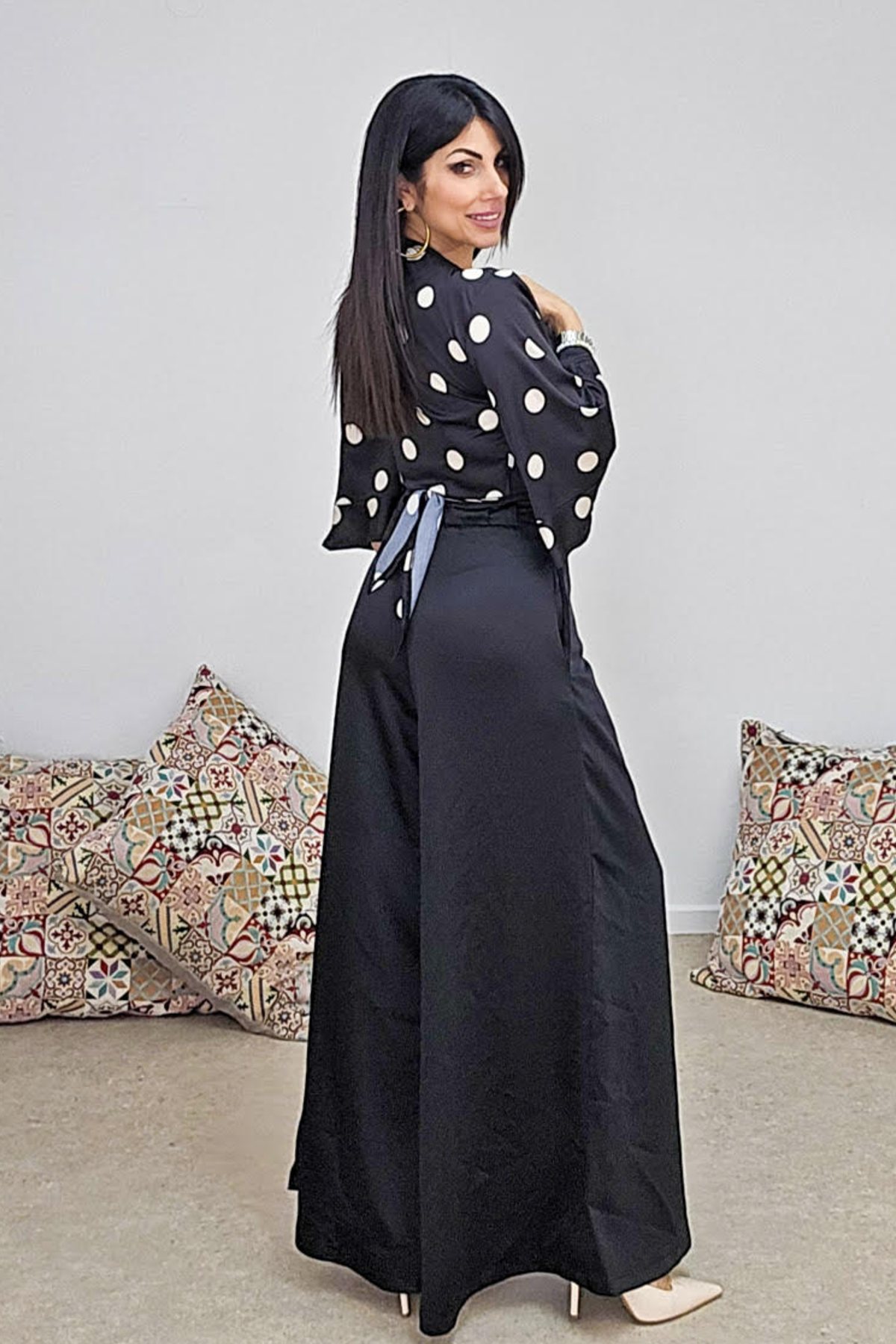 SATIN PANTS
