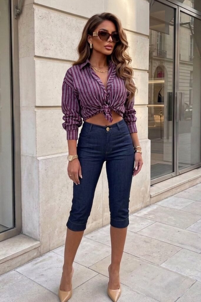 ZUMA CROPPED PANTS
